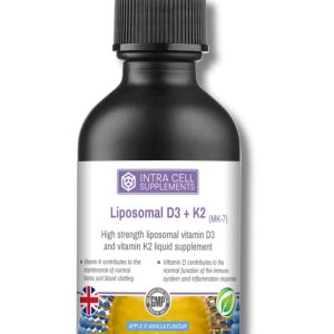 LIPOSOMAL Vitamins D3 + K2 dropper liquid